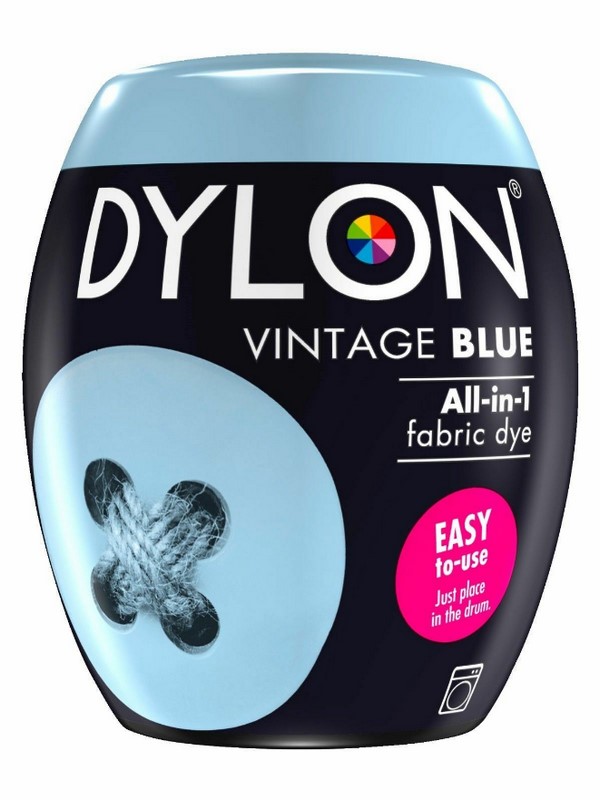 DYLON TEINTURE BLEU CLAIR GRAND TEINT POD 350G MACHINE 40°