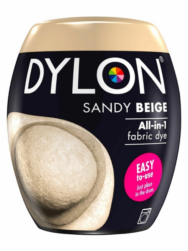 DYLON TEINTURE BEIGE GRAND TEINT POD 350G MACHINE 40°