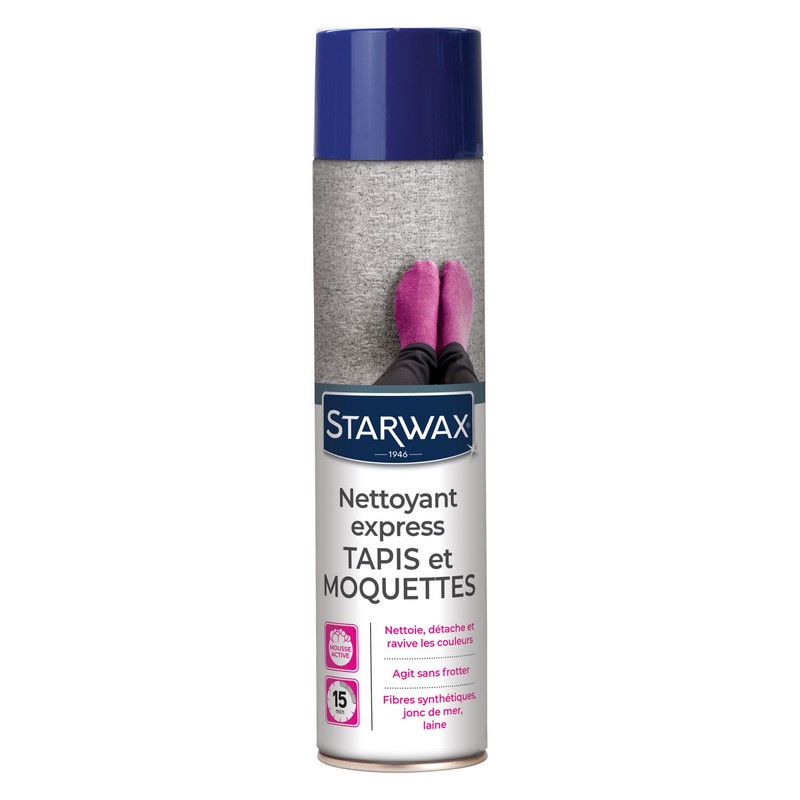 STARWAX NETTOYANT RAVIVEUR MOQUETTE AEROSOL 600ML