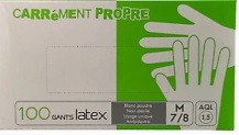 GANT LATEX M BOITE 100 PCS