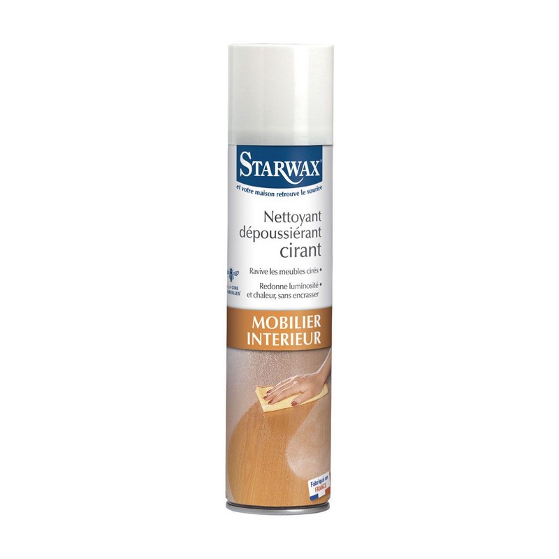 STARWAX NETTOYANT DEPOUSSIERANT CIRANT MEUBLE 400ML