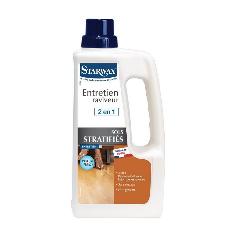 STARWAX RAVIVEUR 2 EN 1 SOL STRATIFIE 1L