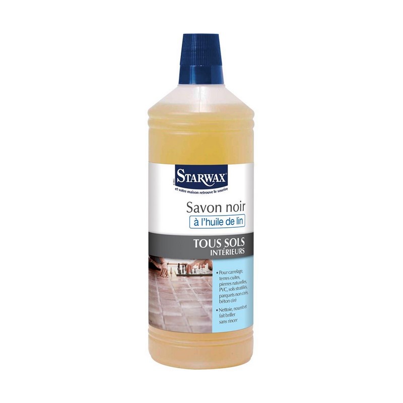 STARWAX SAVON NOIR HUILE DE LIN 1L