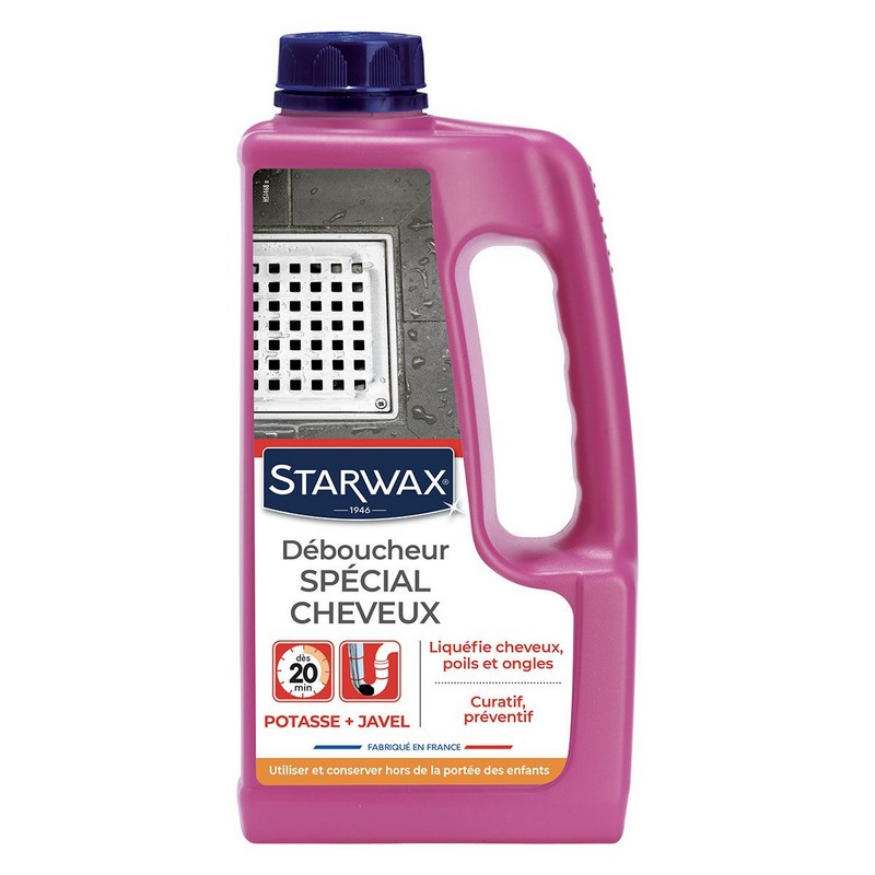 STARWAX DEBOUCHEUR SPECIAL CHEVEUX 900ML
