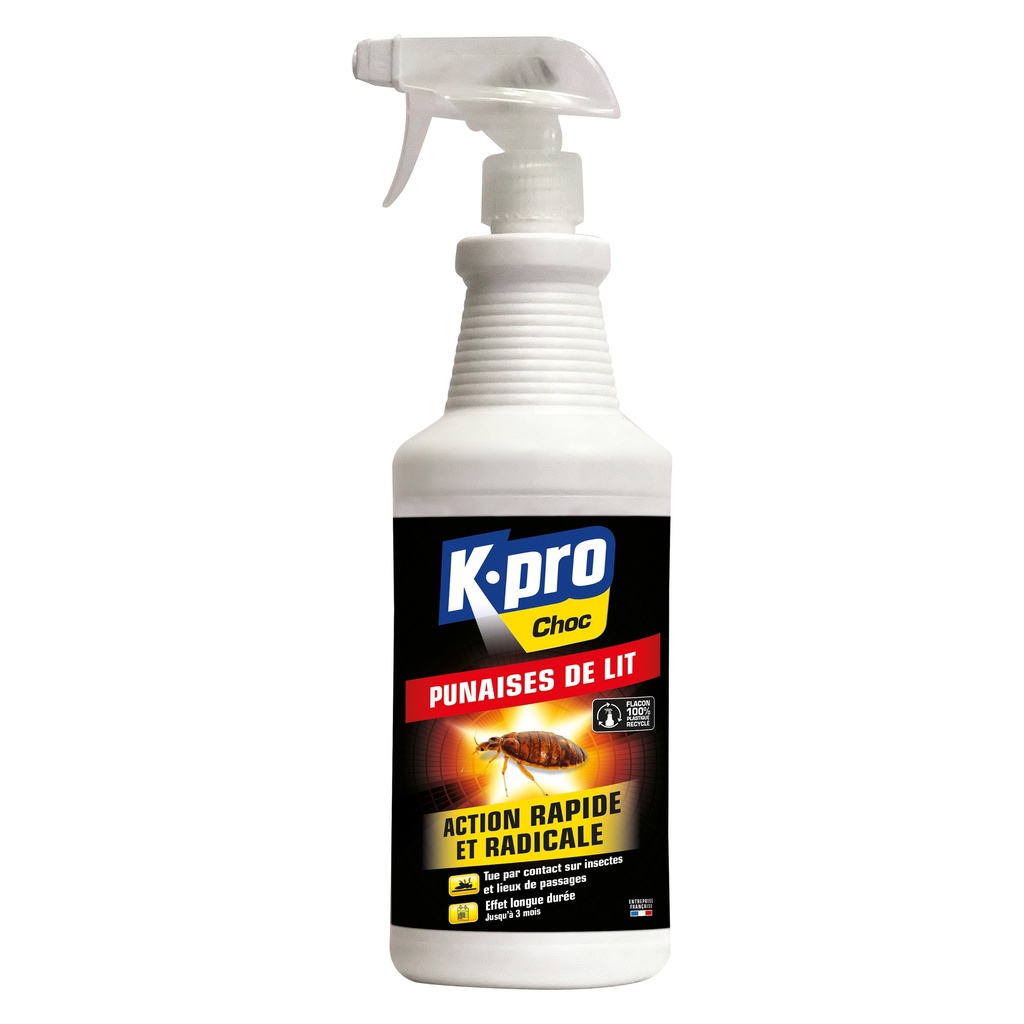 K-PRO PULVERISATEUR PUNAISES DE LIT 1L