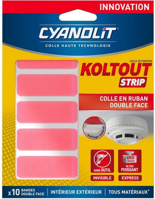 KOLTOUT ADHESIF STRIP *10 48MMX18MM