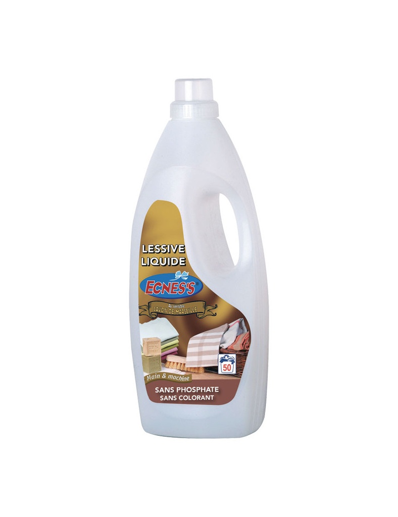 ECNES'S LESSIVE LIQUIDE SAVON MARSEILLE 2L