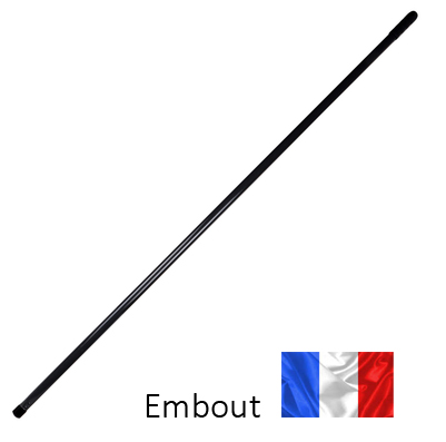 MANCHE METAL 1M20 EMBOUT FRANCAIS