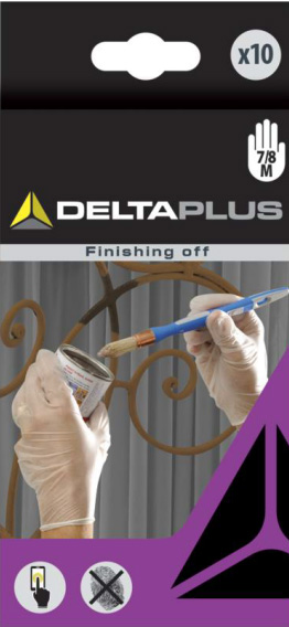 GANT VINYL POUDRE BOITE DE 10 TAILLE 9/10