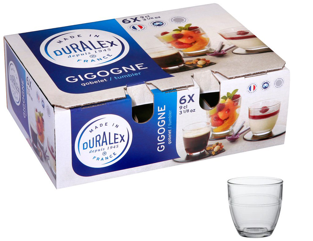 GOBELET GIGOGNE 9 CL PAR 6