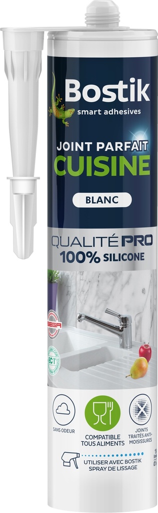 BOSTIK JOINT PARFAIT CUISINE BLANC 280ML
