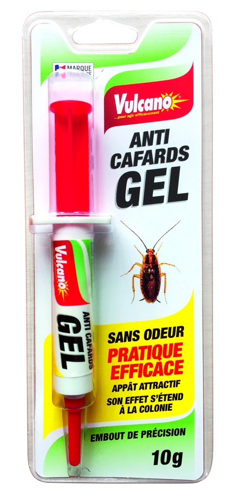 VULCANO SERINGUE GEL ANTI CAFARDS 10G