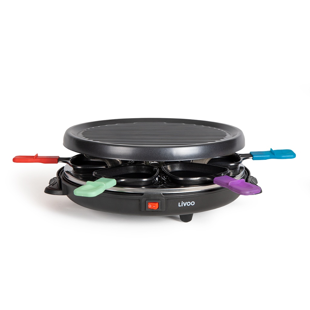 APPAREIL A RACLETTE 800W - 6 PERSONNES