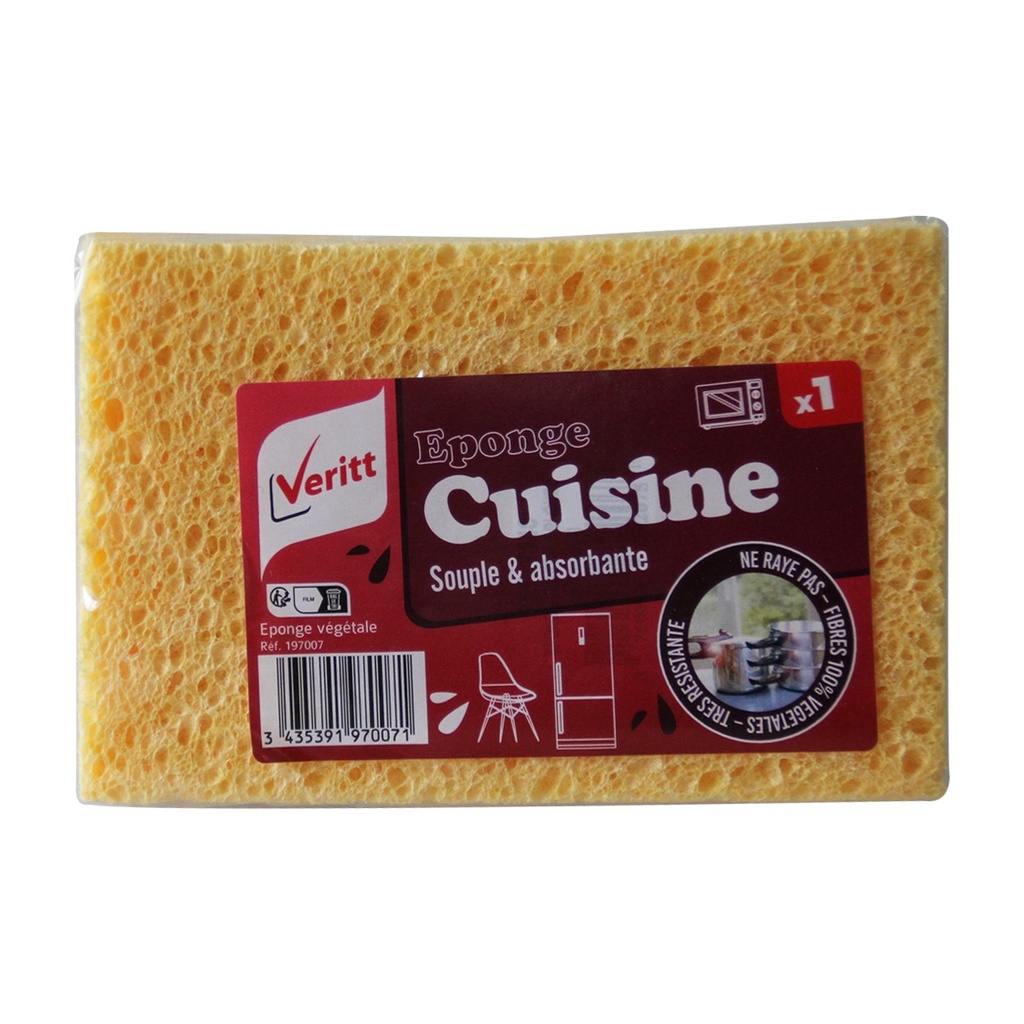 EPONGE VEGETALE BLONDE N°7 - VERITT