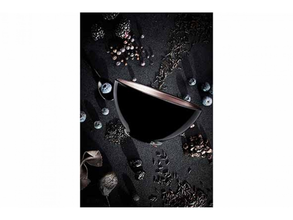 BOL FLASHY BLACK T 50 CL Ø 16 - H 6,8 CM