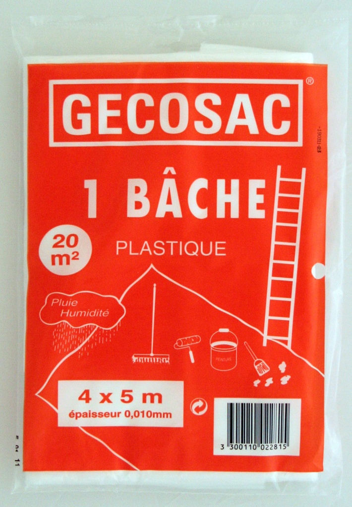 BACHE 4M X 5M  10 MICRONS
