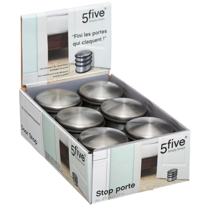 STOP PORTE METAL - D. 7 x H. 7.8 cm