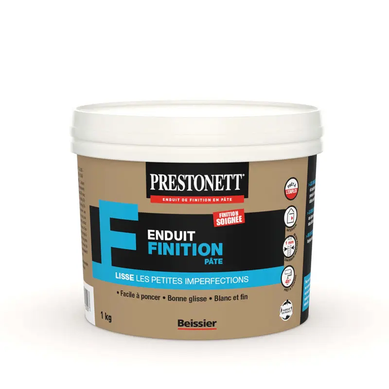PRESTONETT F LISSER ENDUIT FINITION PÂTE POT 1 KG