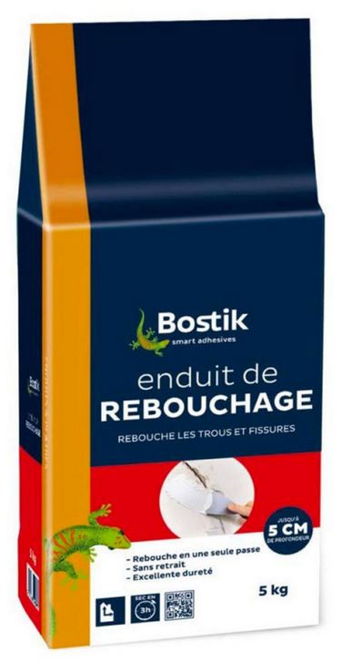 BOSTIK ENDUIT REBOUCHAGE POUDRE 5K