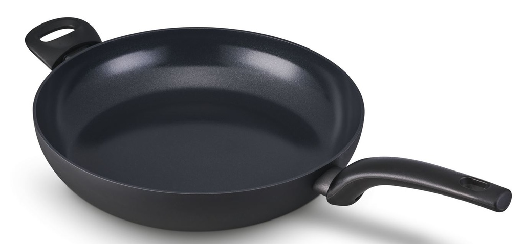 POÊLE À FRIRE Ø 32 CM - GAMME KURO - TOUS FEUX  + INDUCTION