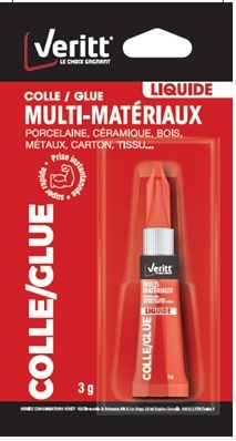 VERITT COLLE CYANO LIQUIDE 1X3G