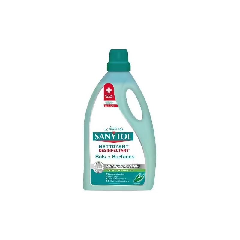 SANYTOL PRO DESINFECTANT SOL ET SURFACES EUCALYPTUS 5L