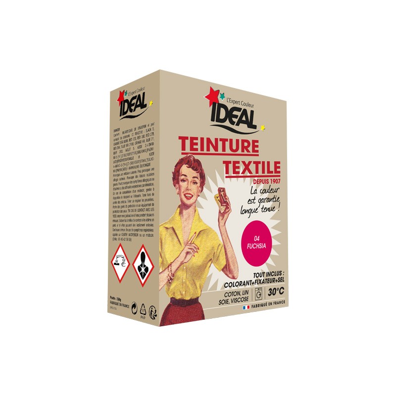 IDEAL TEINTURE FUSCHIA 350G