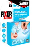 SADER FSP ADHESIF DOUBLE FACE REUTILISABLE 1.5M x 19MM 