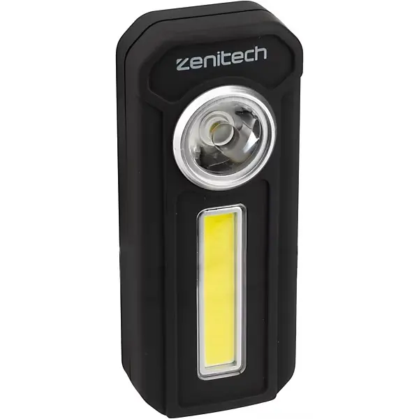 LAMPE DE POCHE LED COB A PILES 300+250 LUMENS