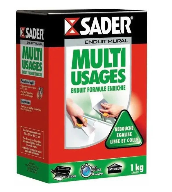 SADER ENDUIT MULTI-USAGE 1KG POUDRE