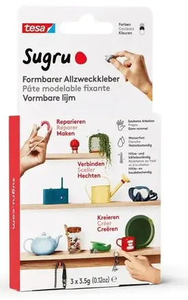 TESA SUGRU COLLE EN SILICONE MALLEABLE - ASSORTIE 3X3.5G