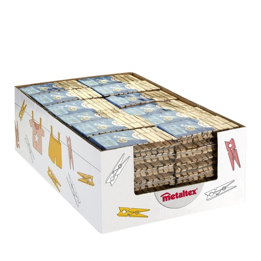 [6001841] PINCE LINGE BOIS  *24        MTX