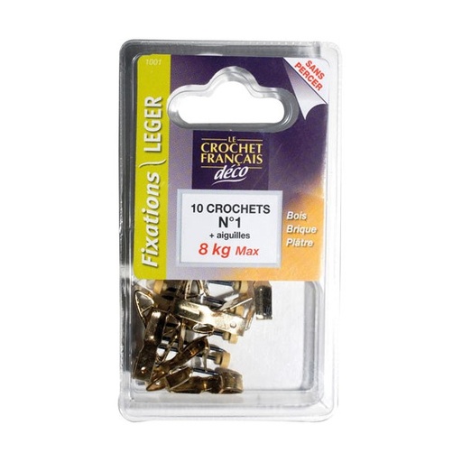 [0005495] CROCHET AL S/C N°1 X10              C1001