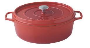 [6003161] COCOTTE OVALE 27 RUBIS 4/6P INV