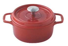 [6003104] COCOTTE RONDE 18 RUBIS 2P INV