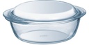 COCOTTE RONDE SLEEVE - 21*18 cm - 1,1+0,3 l - PYREX ESSENTIALS