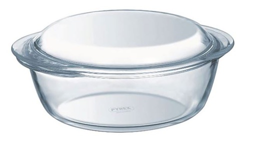 [6002937] COCOTTE RONDE SLEEVE 27*23 cm - 2,2+0.8 l - PYREX ESSENTIALS