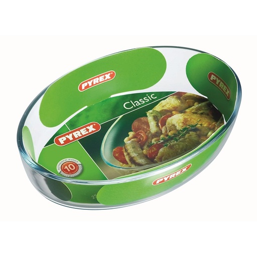 [6000094] PLAT A FOUR OVALE 25X18X6 CM 1L6  PYREX ICONIC'S