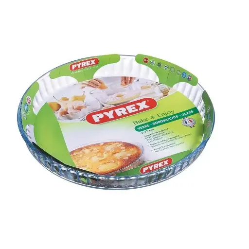 [6000110] MOULE TARTE Ø 31 CM 1L8 PYREX