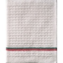 SERPILLIERE GAUFREE BLANC   55X100  680019