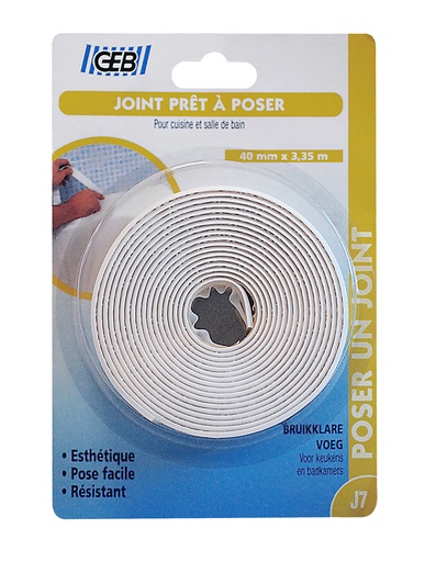 [0009332] JOINT D'ETANCHEITE 40MM X 3,35M BLC G550041
