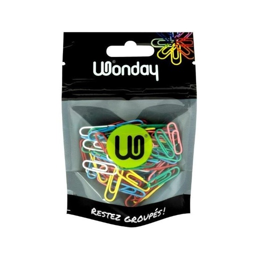 [5010885] TROMBONE COULEUR SACHET DE 100