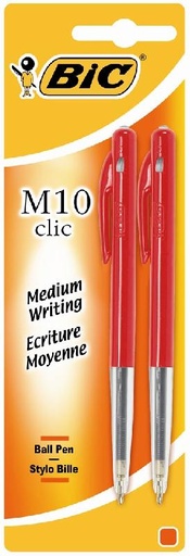 [5010021] STYLO 2 M10 ROUGE                   BIC