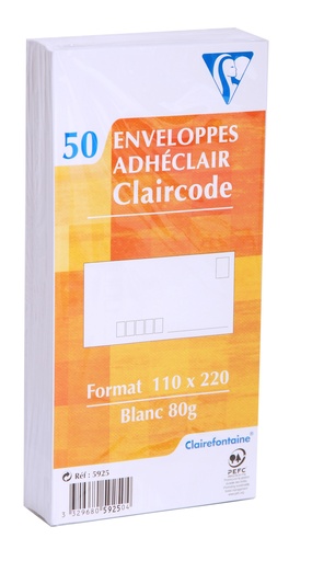 [5020960] ENVELOPPE PRE CASEES    110X220 *50