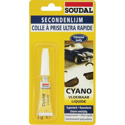 [0008937] COLLE CYANOACRYLATE 3G LIQUIDE      84A