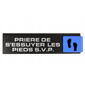 [0002646] PLAQUE ESSUYEZ VOS PIEDS S.V.P      4260259