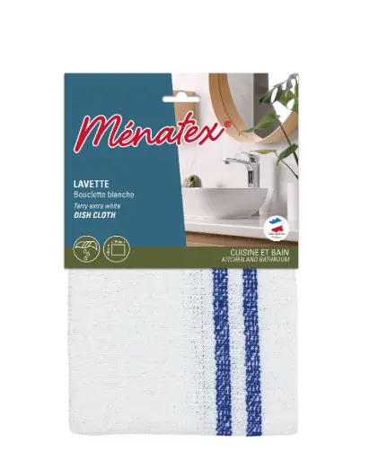 [6009759] LAVETTE EPONGE BLANCHE 33X35   