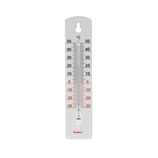 [6001552] THERMOMETRE EXT BLANC ABS   205X40