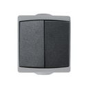 VA-ET-VIENT DBLE  GRIS SAILLIE PERL 730150