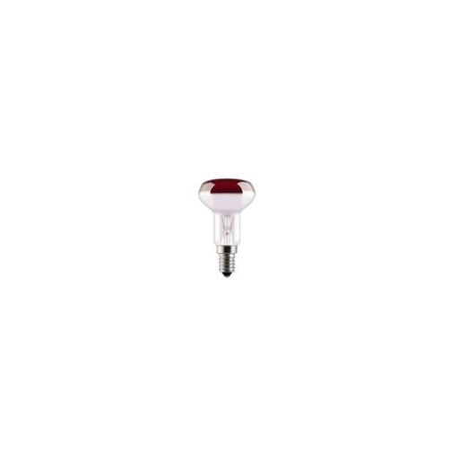 [2005160] SPOT Ø50  E14 ROUGE  40W            006488